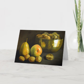 Carte Fruits et noix