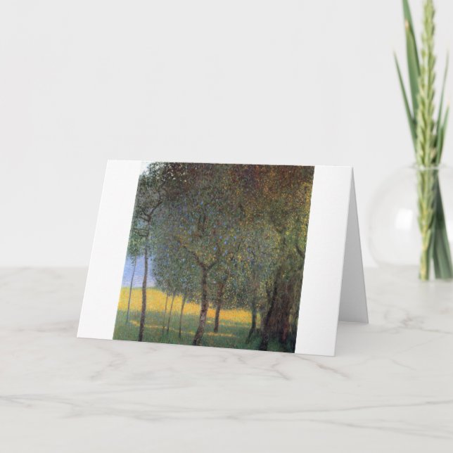 Carte Fruits, Gustav Klimt (Devant)