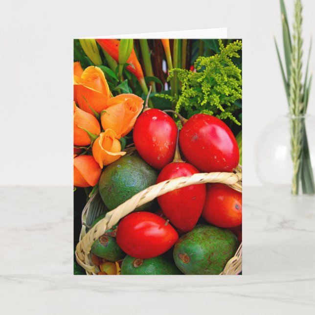 Carte Fruits tropicaux (Devant)