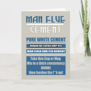 Carte Fuite Homme - Froid, Se Bien Bientôt En Bleu Et Ci