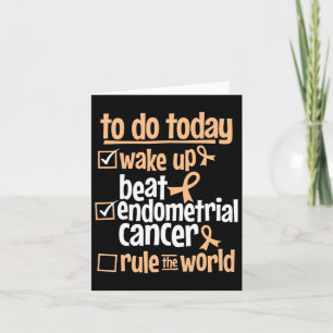 Carte Fun Beat Endometrial Cancer Rule The World - Survi