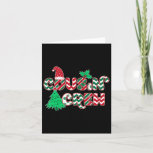 Carte Fun Cousin Crew Noël