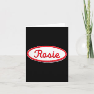Carte Fun Cute Rosie Le Costume Féministe Riveter
