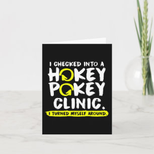 Carte Fun Hokey Pokey Clinique Hockey Pokey Cadeau
