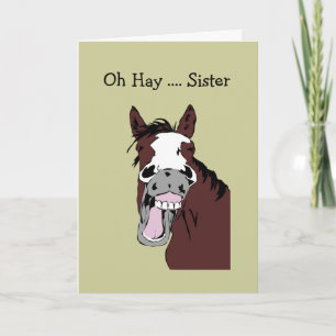 Carte Fun Mother's Day Soeur Grande journée pour faire d