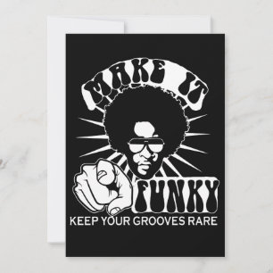 Carte Funk Soul Jazz Funky 70's Rare Groove Fusion Dance
