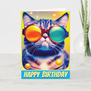 Carte Funky Cat's Psychedelic DMT Adventure