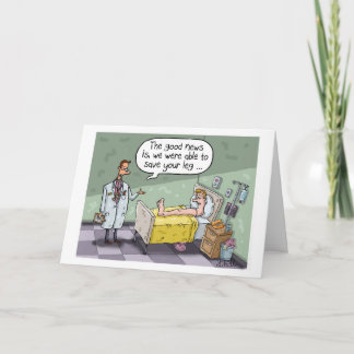 Carte Funky Get Well Card
