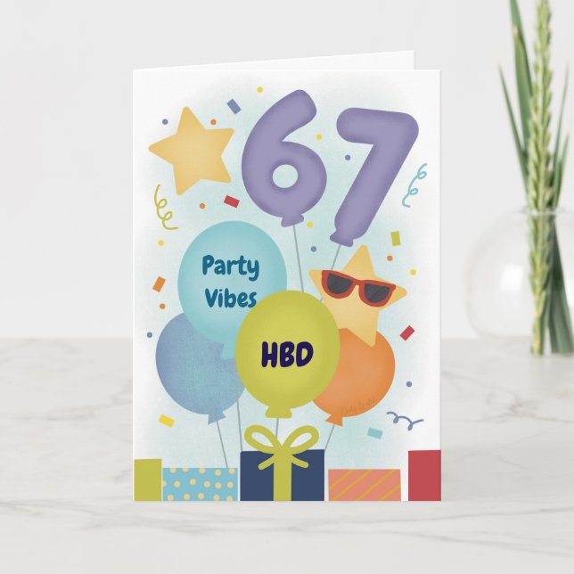 Carte Funny 13th Birthday Teen 6 7 Meme  (Devant)