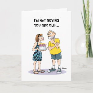 Carte Funny 61st Birthday Card for Homme