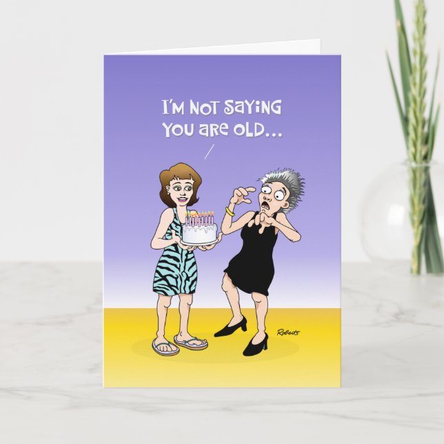 Carte Funny 65th Birthday Card (Devant)