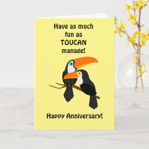 Carte Funny and cute anniversary 