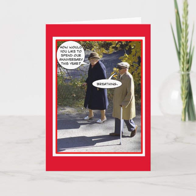 Carte Funny Anniversaire Card (Devant)
