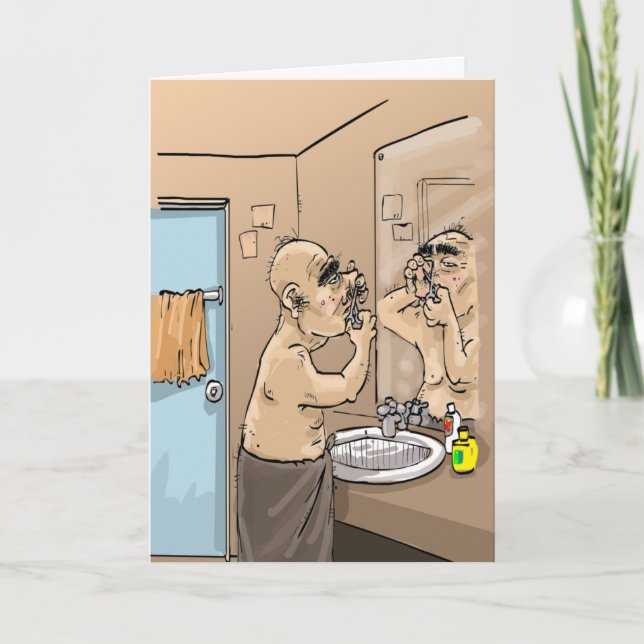 Carte Funny Birthday Wishes (Devant)