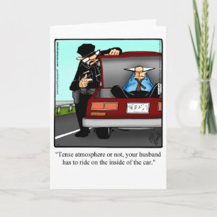 Carte Funny Bon Voyage Road Trip Card