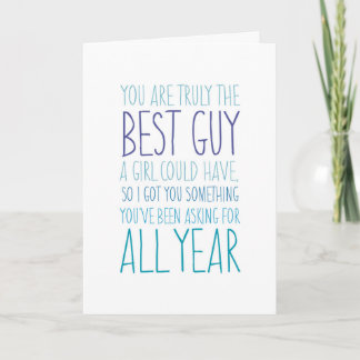 Carte Funny Card : Meilleur homme Anniversaire