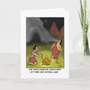 Carte Funny Caveman Card