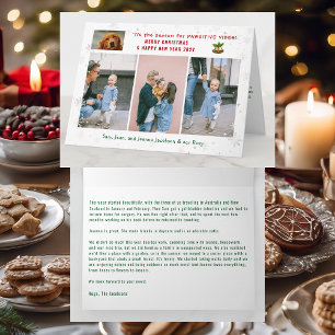 Carte Funny Chien Chat Pawsitive 3 Photos Minimaliste Mo