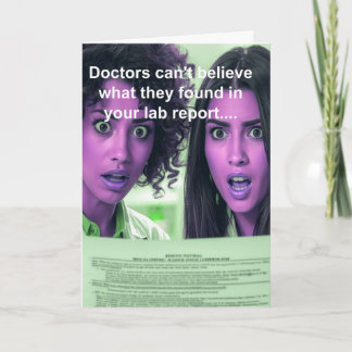 Carte funny chocolate lover get well wish