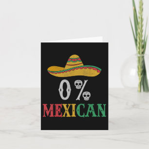 Carte Funny Cinco De Mayo Mexico Fiesta Party 0%