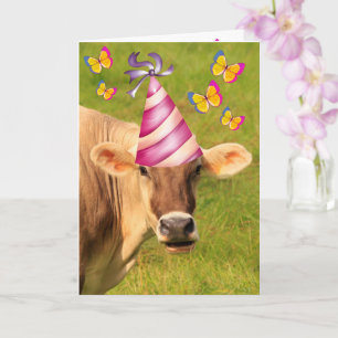 Carte Funny Cow MOOLICIEUX Anniversaire