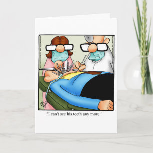 Carte Funny Dental School Graduation Card Félicitation C