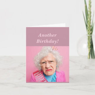 Carte Funny Feminine Anniversaire Humour Toutes les nuit