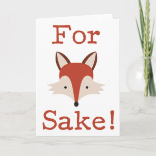 Carte Funny For Sake