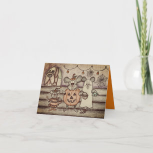 Carte Funny Halloween Card