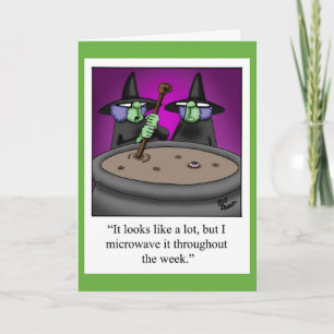 Carte Funny Halloween Humour Card Spectickles