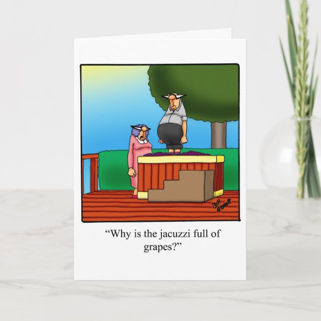 Carte Funny Happy Anniversary Card For Them (Devant)