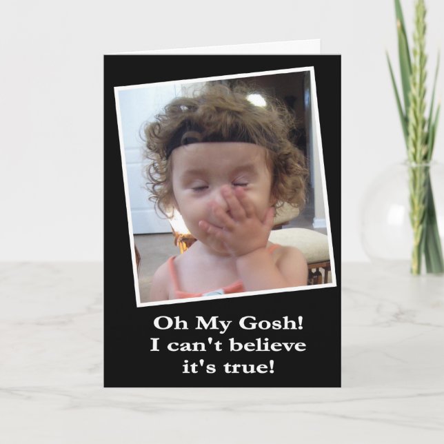 Carte Funny Happy Birthday (Devant)