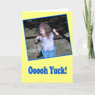 Carte Funny Happy Birthday card "Je vois des personnes â