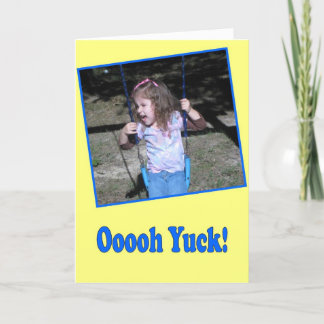 Carte Funny Happy Birthday card "Je vois des personnes â