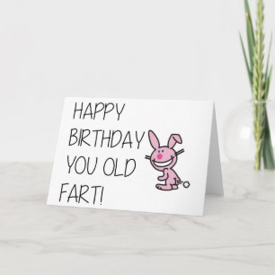 Carte Funny Happy Birthday card - Old Fart