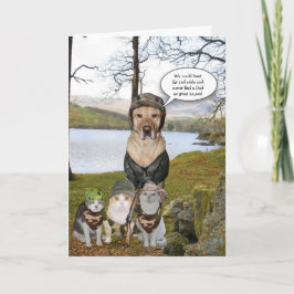 Carte Funny Hunting Dog