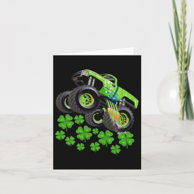 Carte Funny Kids Boys Jour de la Saint Patrick Toddler L (Devant)