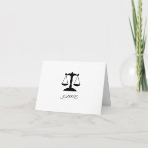 Carte Funny Law School Graduation Card-J. C'est fait.
