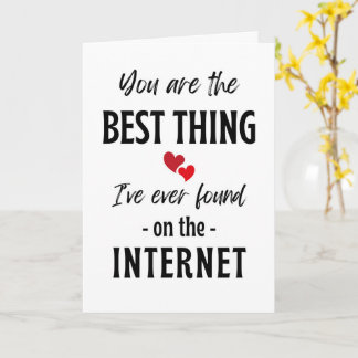 Carte Funny Love card, pour elle pour lui, pour son meil