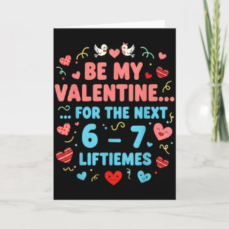 Carte Funny Love Quote 6 7 Shirt Six Seven Meme Valentin