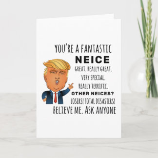 Carte Funny Neice Anniversaire Meilleur Cadeau