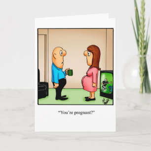 Carte Funny New Baby Félicitations Card