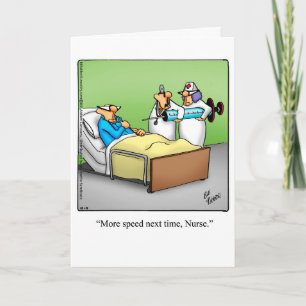 Carte Funny Nursing School Graduation Card Félicitation 
