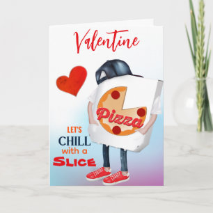 Carte Funny Pizza Love Valentine