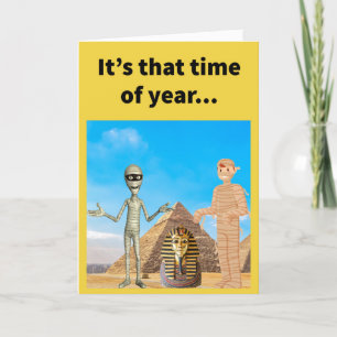 Carte Funny Pun Happy Mummys Day Fête des Mères