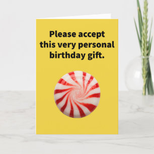 Carte Funny Pun Mint for You Birthday