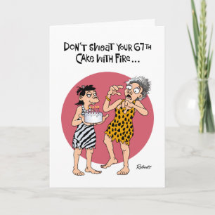 Carte Funny Rassurant 67e anniversaire