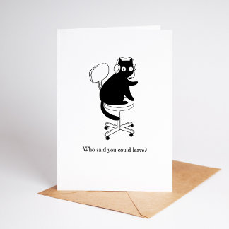 Carte Funny & Sarcastic Congratulations on New Job Card