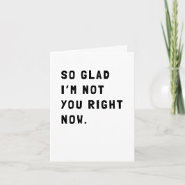 Carte Funny Sarcastic Get Well Card