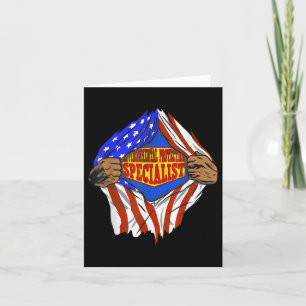 Carte Funny Super De l'environnement Protection Spéciali